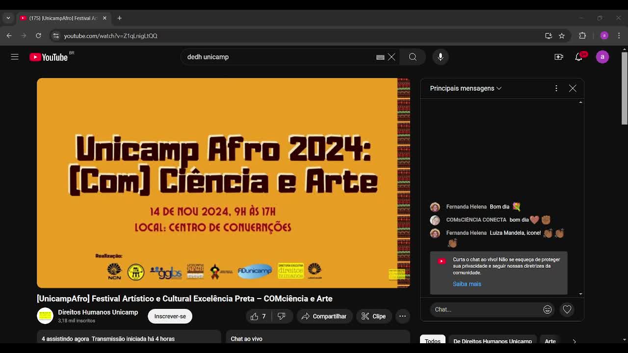 Unicampafro2024 - Gravado em 14/11/2024